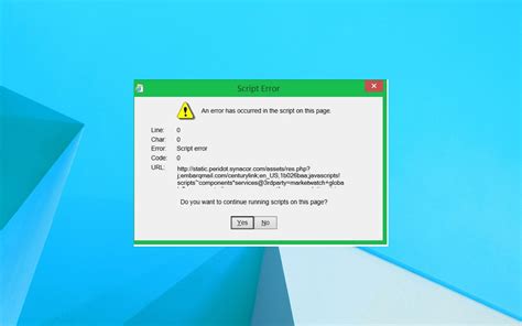 An Error Occurred .